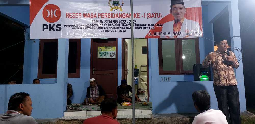 Juheni M Rois Serap Aspirasi Warga Taman Banten Lestari