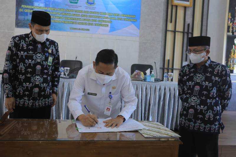 Gedung Bekas KUA Neglasari Jadi Milik Pemkot Tangerang