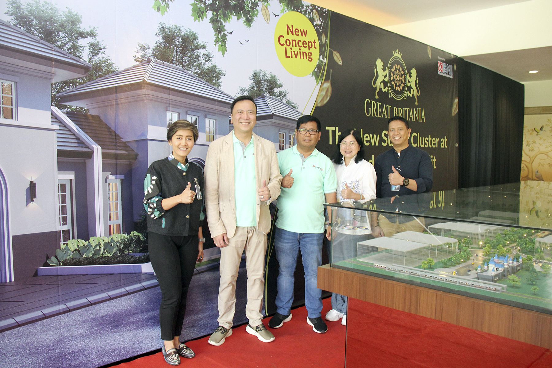 Gandeng Winfield & Exceed Realty, Modernland Cilejit Pasarkan Cluster Great Britania