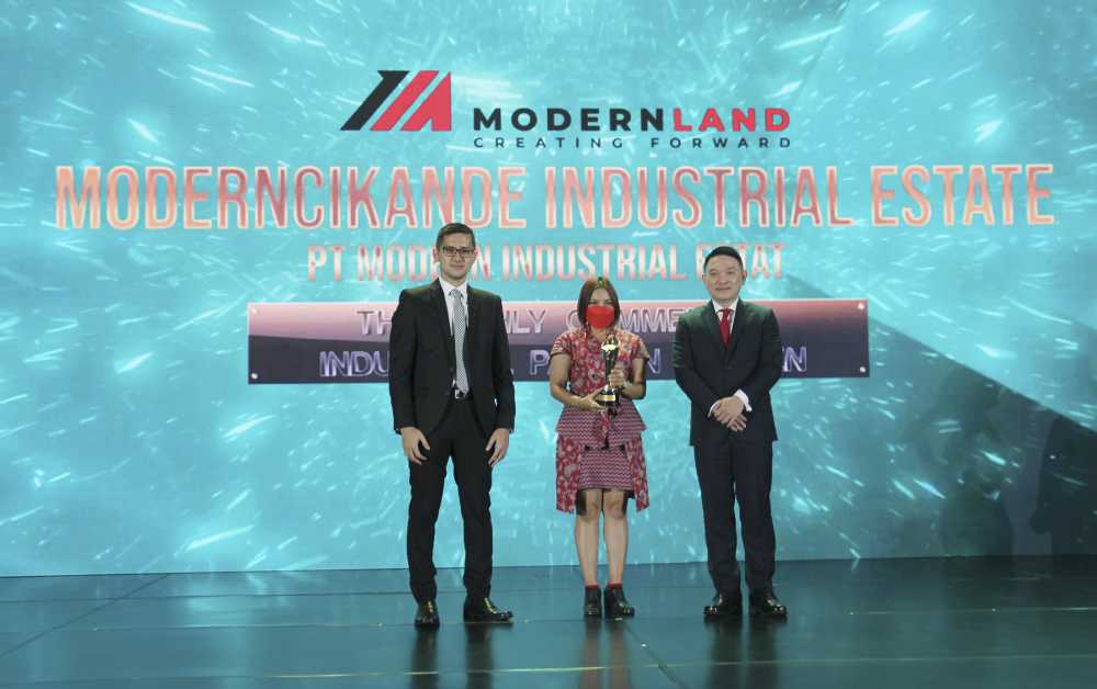 ModernCikande Industrial Estate Raih Penghargaan Properti Indonesia Award 2022