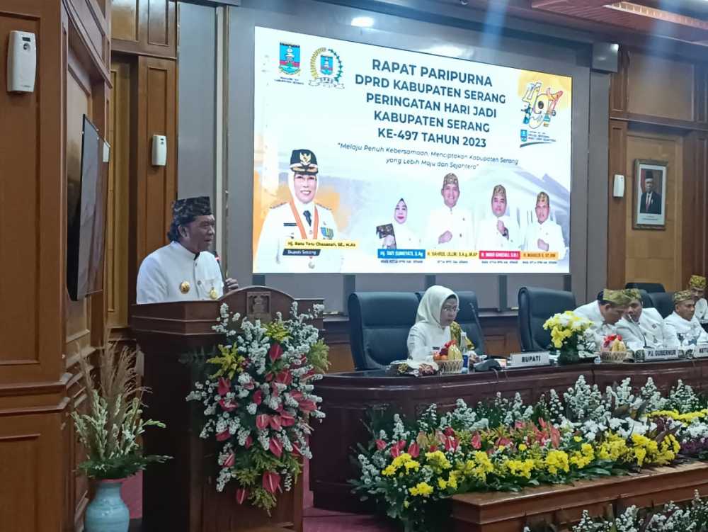 Al Muktabar Tidak Bisa Pastikan Bentuk Dukungan Percepatan Pembangunan Puspemkab Serang