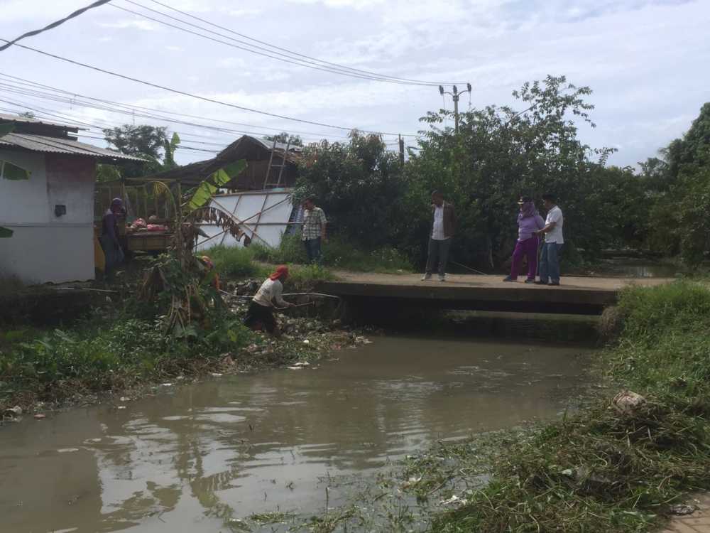 Sering Meluap, Anak Sungai Cidurian Dibersihkan