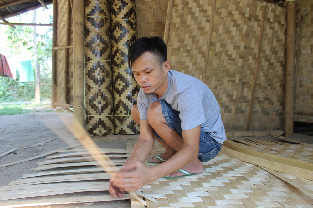 Melihat Geliat Perajin Bilik Bambu di Kabupaten Lebak, Mulai Tergerus Zaman