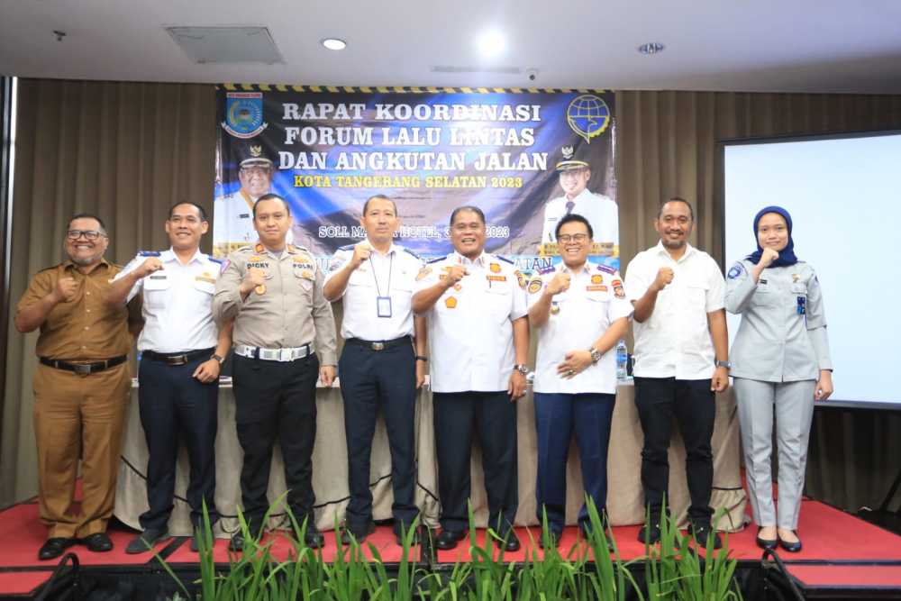 Komitmen Jaga Keselamatan dan Kelancaran Lalin, Dishub Gelar Rapat Forum Lalin