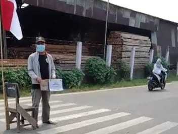 Perangkat Desa Galang Bantuan Korban Gempa