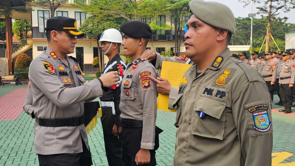 Gelar Pasukan Pemilu 2024, Kapolres Bilang wilayah Tangsel Rawan Isu SARA