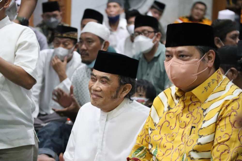 Buka Puasa Bersama Airlangga, Rhoma Irama Disebut Kembali ke Golkar