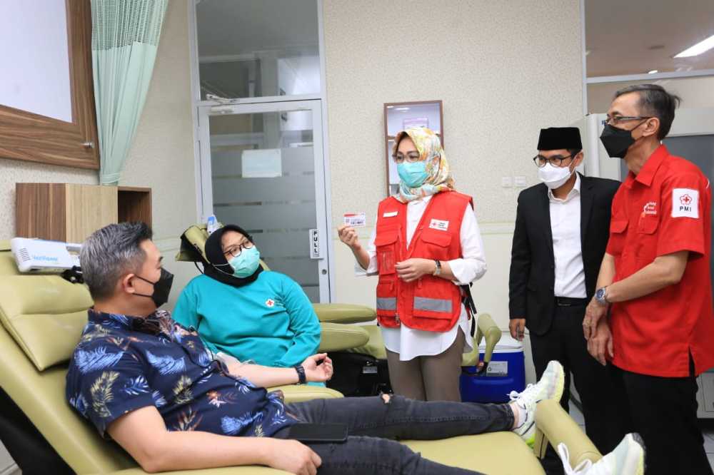 PMI Tangsel Luncurkan SIMDODAR, Akses Donor Darah jadi Mudah