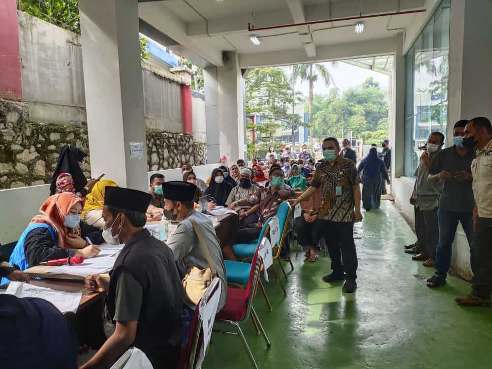 393 Calon Jamaah Haji Kota Tangsel Jalani Tes PCR