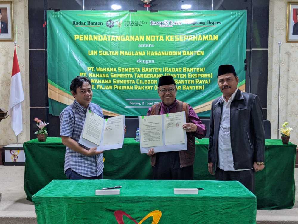 Tangerang Ekspres jalin Kerjasama dengan UIN SMH Banten