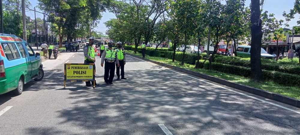 Kesadaran Pengendara Rendah, Polresta Tangerang Keluarkan 2.291 Terguran dan Tilang