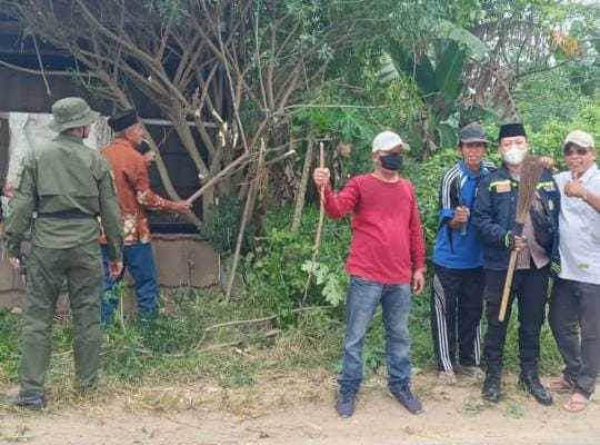 Kades Jambu Karya Galakkan Gotong Royong