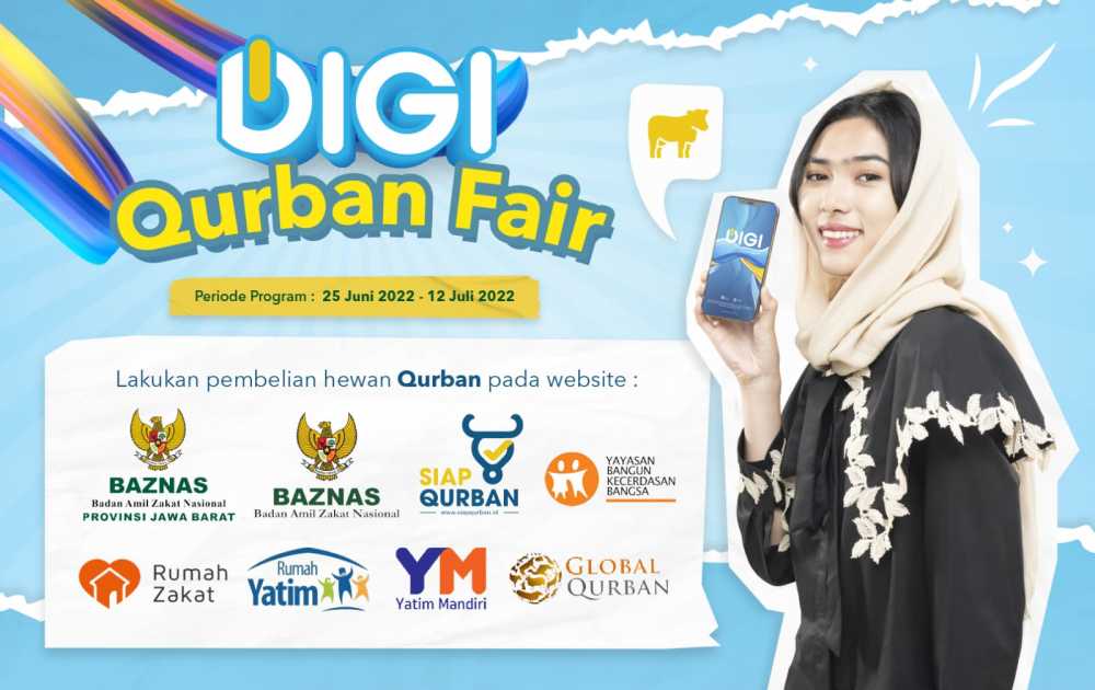 Berkurban Mudah Tanpa Repot, Beli Hewan Qurban Cukup Daring dan Bayar Cashless