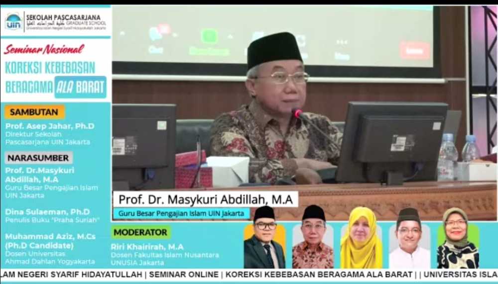 Prof. Masykuri Abdillah: Lebih Mudah Bangun Gereja di Indonesia Daripada Bangun Masjid di Amerika