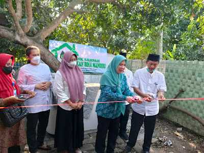 PKK Desa Sarakan Bentuk Bank Sampah