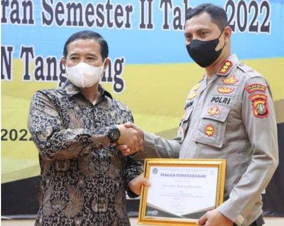 Polrestro Tangerang Kota Raih Penghargaan IKPA Satker Besar