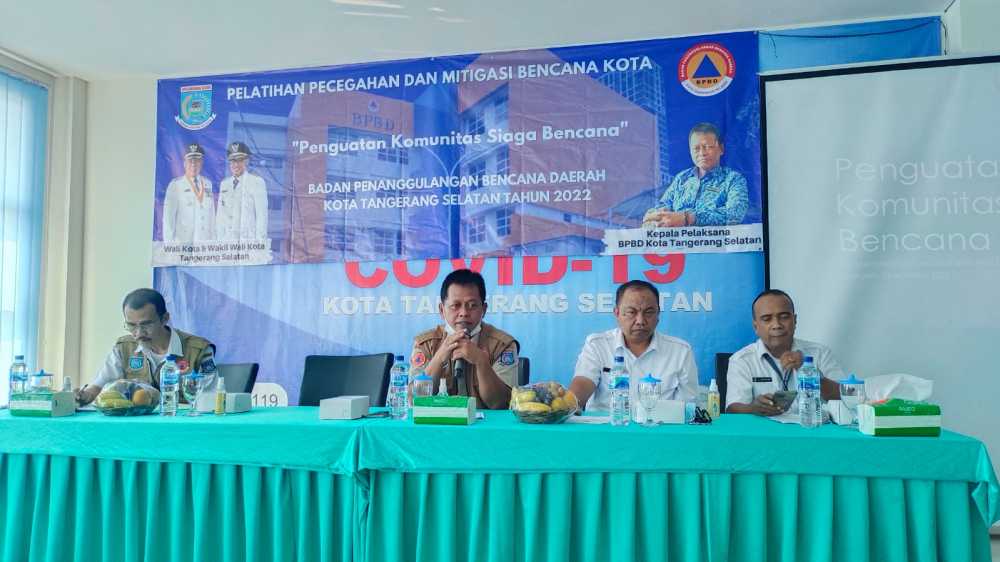 Kurangi Risiko Akibat Bencana BPBD Gelar Pelatihan Pencegahan dan Mitigasi Bencana