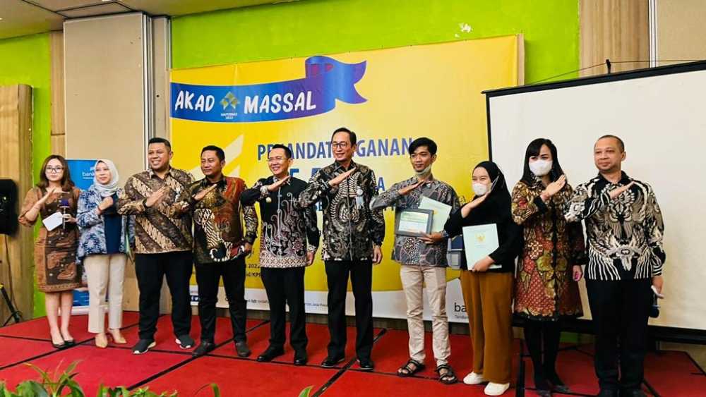 bank bjb Gelar Akad Massal 5.500 NoA KPR Sejahtera FLPP, Mudahkan Masyarakat Dapatkan Rumah