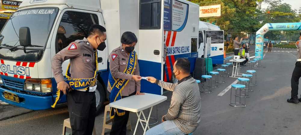 Polrestro Tangerang Kota Buka Semua Layanan di Car Free Day