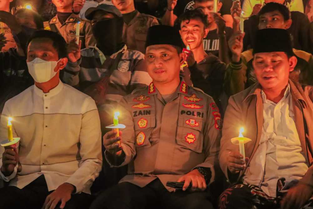 Polrestro Tangerang Kota Gelar Doa Bersama untuk Korban Kanjuruhan