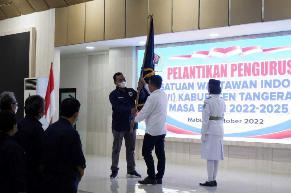 Pengurus PWI Kabupaten Tangerang Periode 2022-2025 Resmi Dilantik