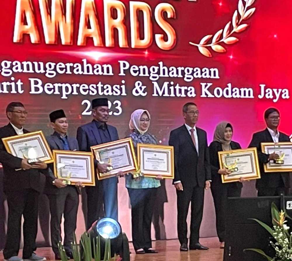 Airin Raih Penghargaan Jayakarta Award 2023 dari Kodam Jaya