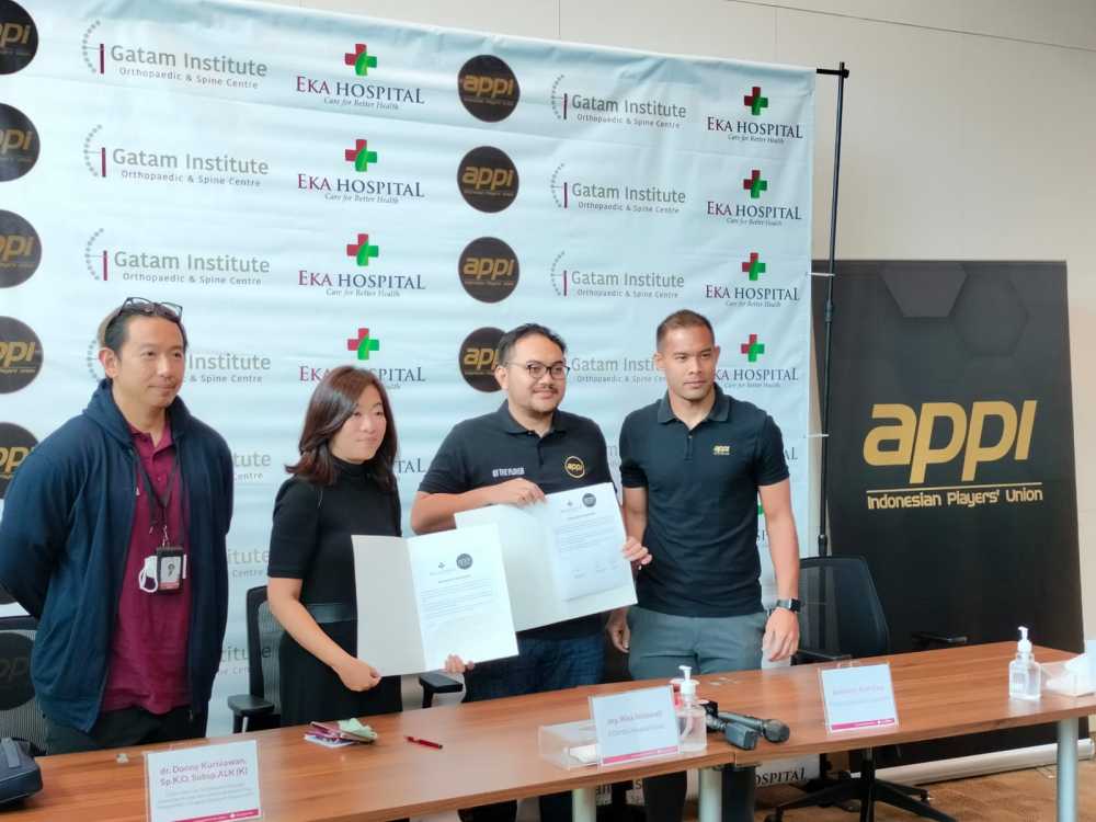 Eka Hospital Jadi Partner Official Medical Pesepakbola Profesional