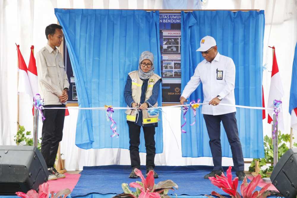 Iti Resmikan Fasilitas Umum Terdampak Pembangunan Bendungan Karian