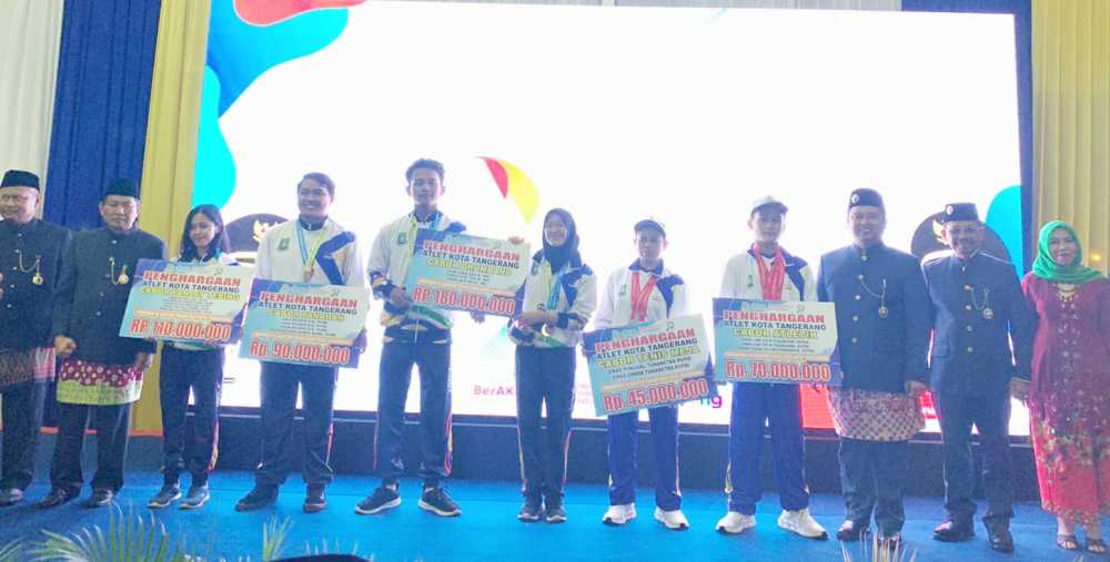 Kota Tangerang Juara Umum Porprov, Bonusnya Lebih Kecil dari Kabupaten