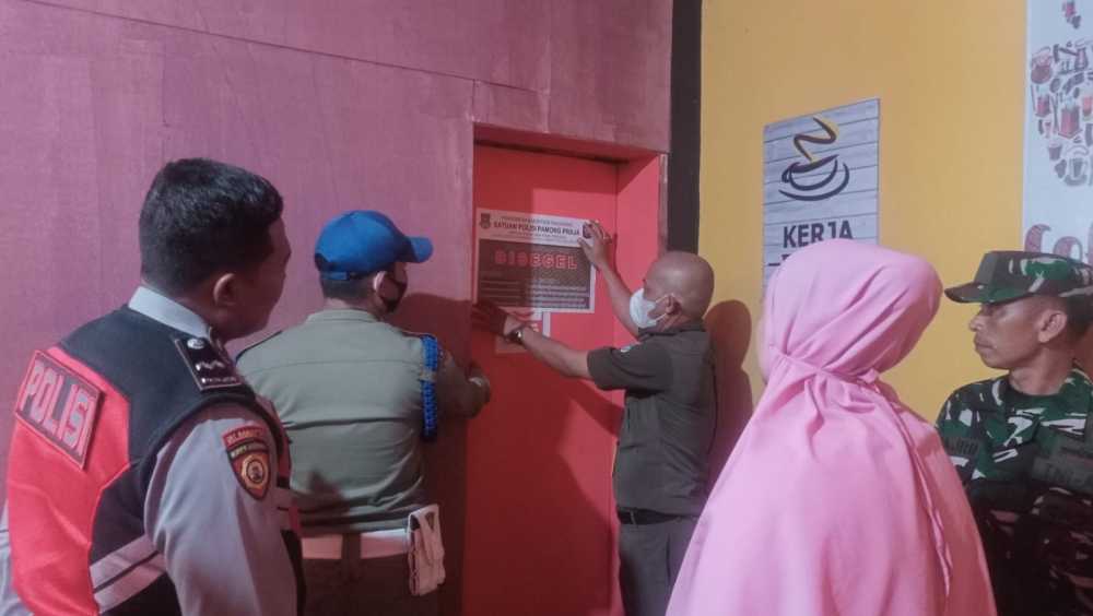 Satpol PP Kabupaten Tangerang Razia Tempat Hiburan
