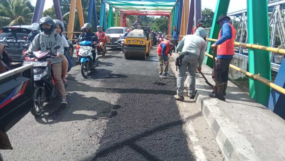 DPUPR Banten Sebut Jalan Provinsi di Lebak Layak Dilalui Pemudik