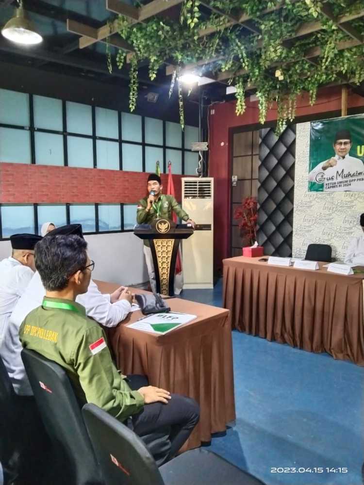 Pileg 2024, DPW PKB Banten Target 10 Kursi Di DPRD Lebak