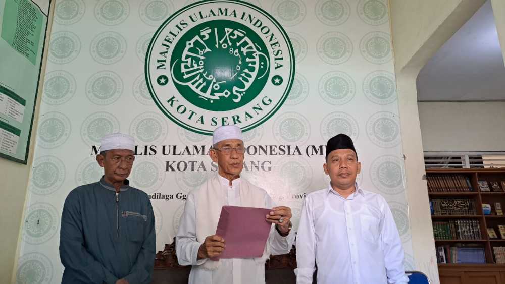 MUI Tolak Kegiatan Khilafatul Muslimin di Kota Serang