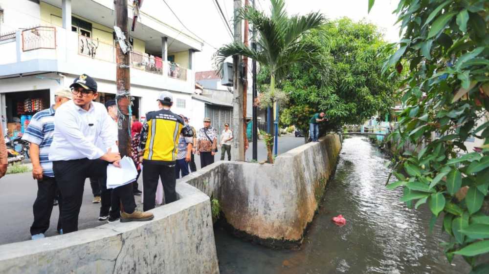 Pilar Janji Siapkan Dana Penyempurnaan Penanganan Banjir Reni Jaya Pamulang Pada Tahun 2024 