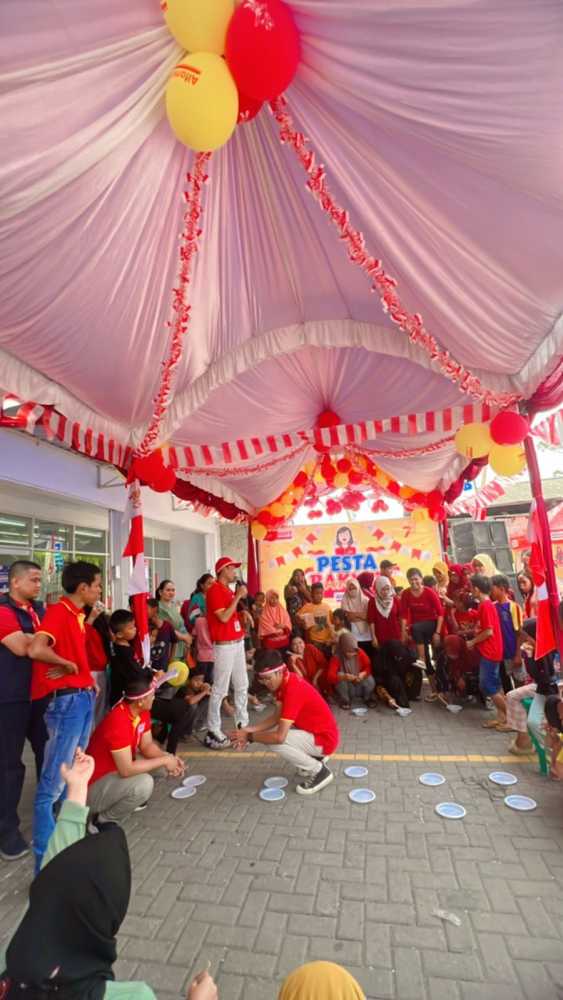 Pesta Rakyat Alfamart Meriahkan HUT RI ke-78