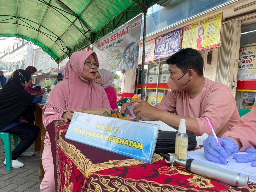 Bisa Cek Kesehatan Gratis di Alfamart