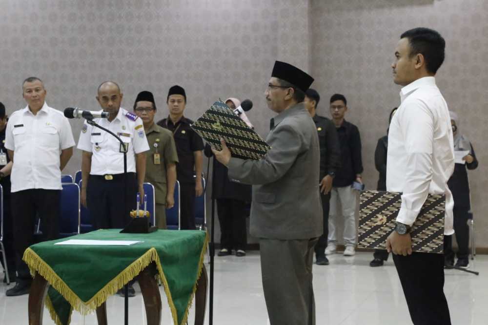 Sekda, Rotasi 45 Pejabat Pandeglang