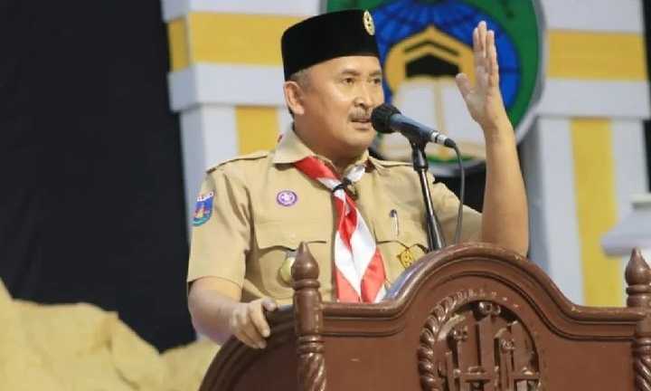 Tutup Perkemahan di La Tansa, Wabup Ade Ajak Generasi Muda Jauhi Narkoba