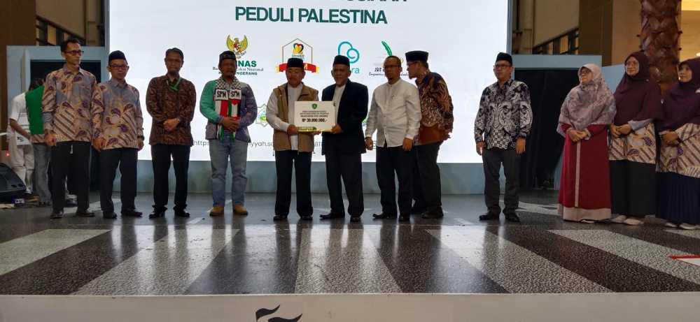 Baznas Galang Donasi Untuk Palestina