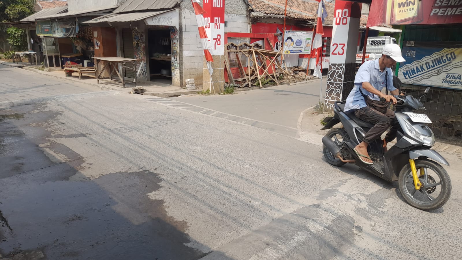 Polisi Tidur dekat Kantor Desa Ini Sebabkan Korban Luka-luka