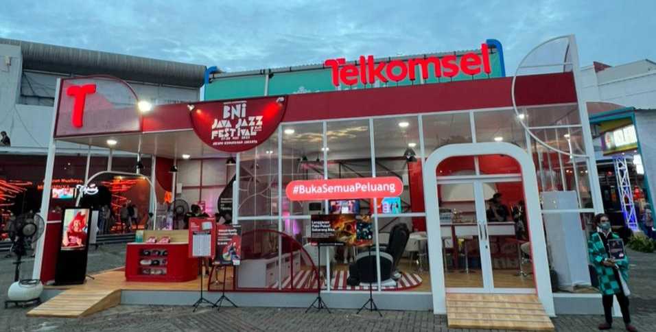 Rumah Kaca Favorite di Java Jazz? Bukan, itu Booth Telkomsel