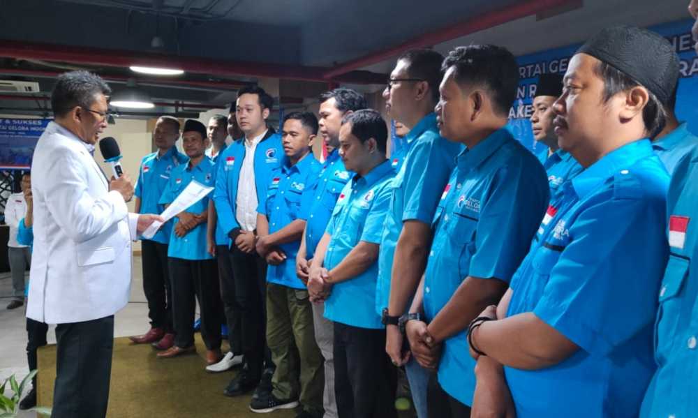 Partai Gelora Optimis 5 Kursi di Kota Tangerang