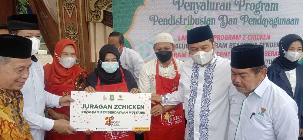 Baznas Kota Tangerang Luncurkan Gerai Z Chiken