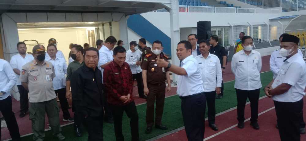 PJ Gubernur dan Kajati Banten Sidak Venue Porprov VI Banten