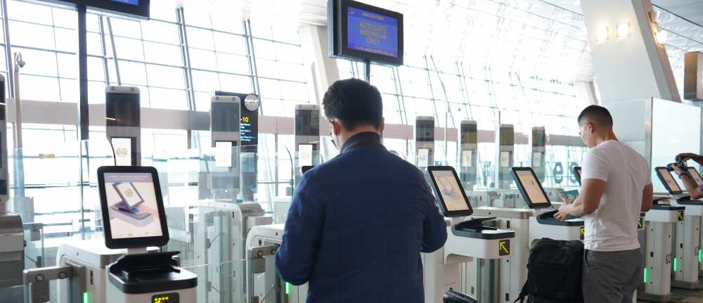 Bandara Soetta Uji Coba Pengaktifan sistem Autogate