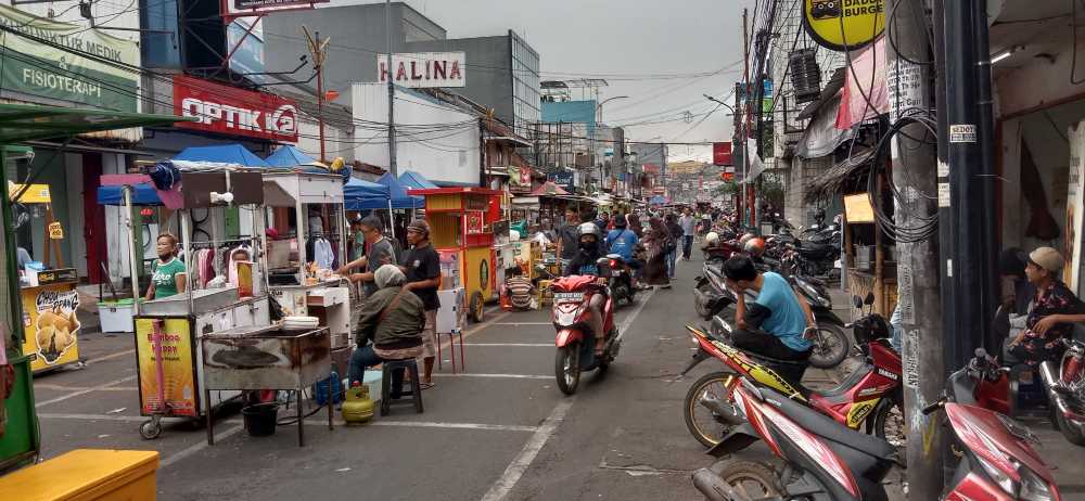 Pedagang Pasar Lama Tiap Hari Rebutan Lapak