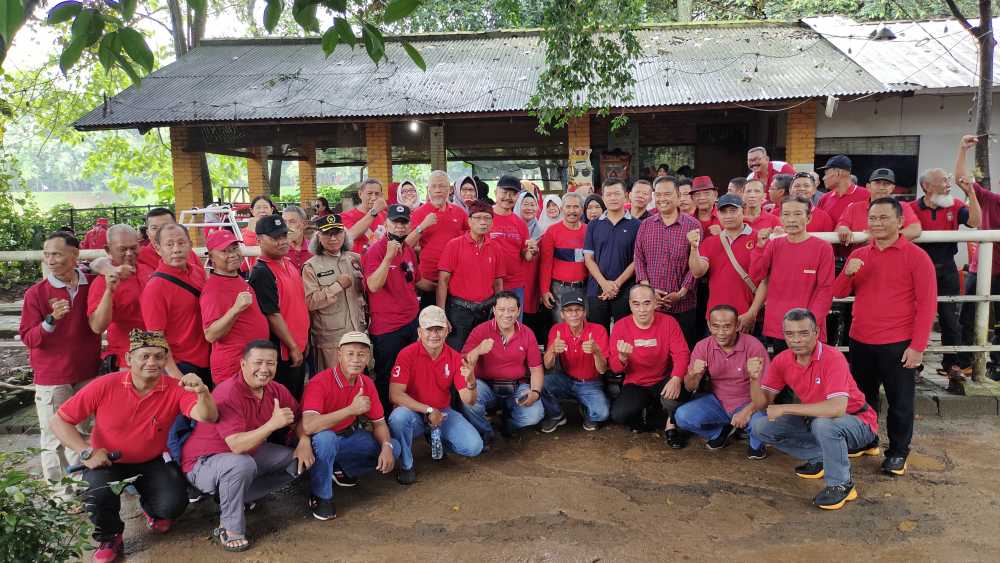 Temu Kangen Keluarga Besar Eks Kompi 5995 Brimob PMJ Meriah