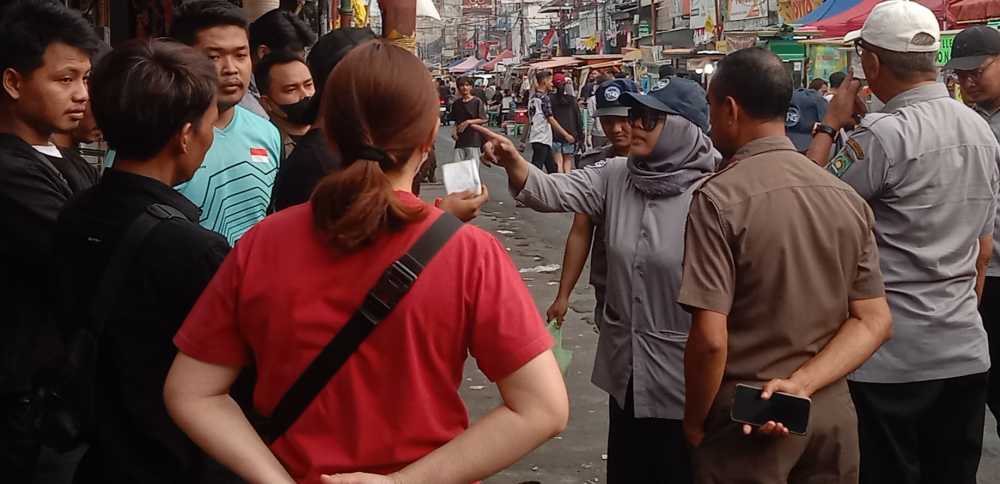 Sidak, PT TNG Diprotes Pedagang Pasar Lama