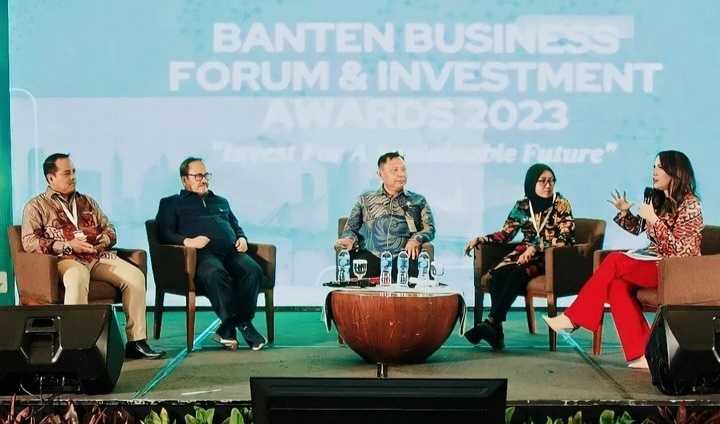 Jadi Pembicara Banten Business Forum, Iti Tawarkan Investasi Industri Hijau Di Lebak