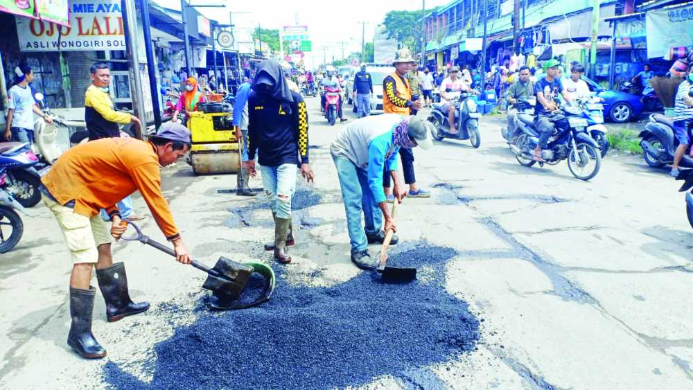 37 Titik Jalur Mudik di Kabupaten Tangerang Diperbaiki